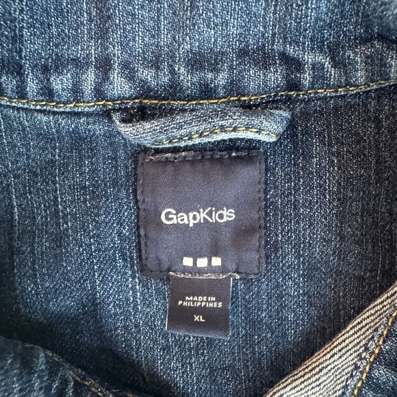 Gap Kids Jean Jacket.  Size XL.  Great used condition! - Picture 3 of 7
